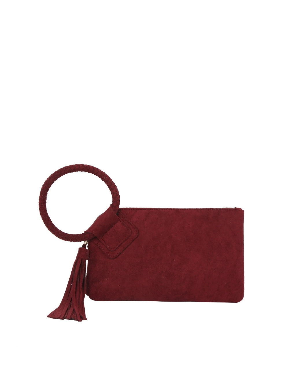 BRAIDED-RING CLUTCH