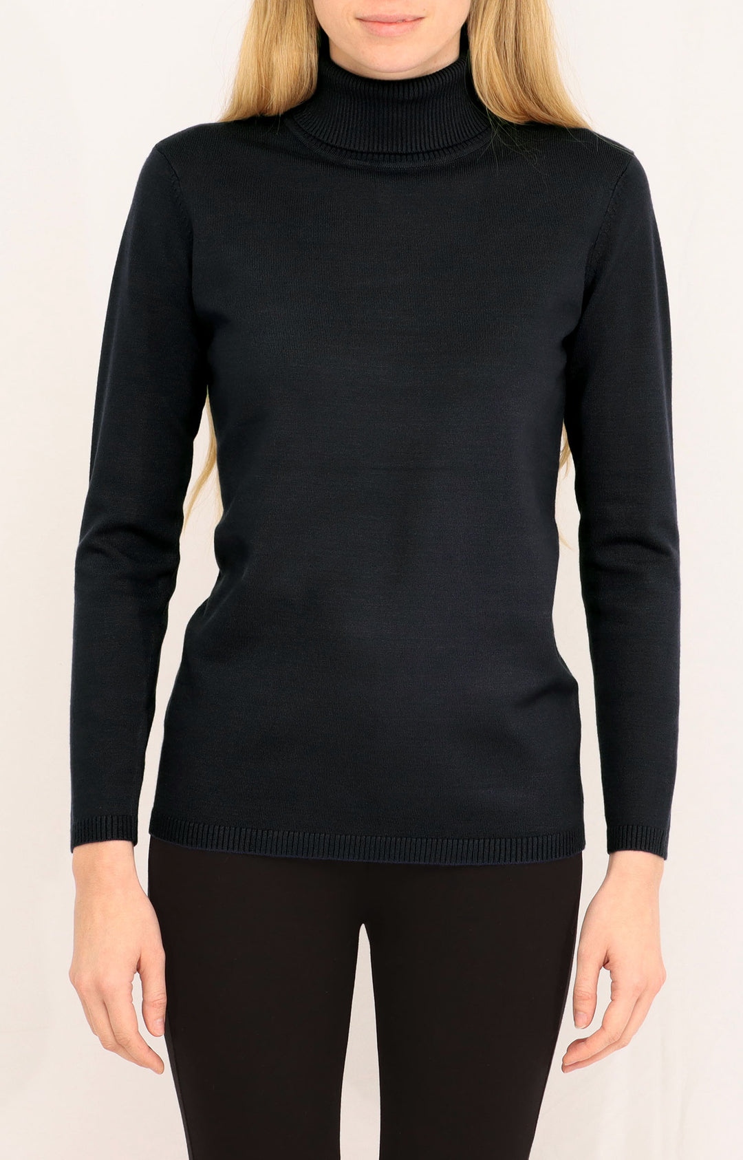 TURTLE NECK LONG SLEEVE PULLOVER
