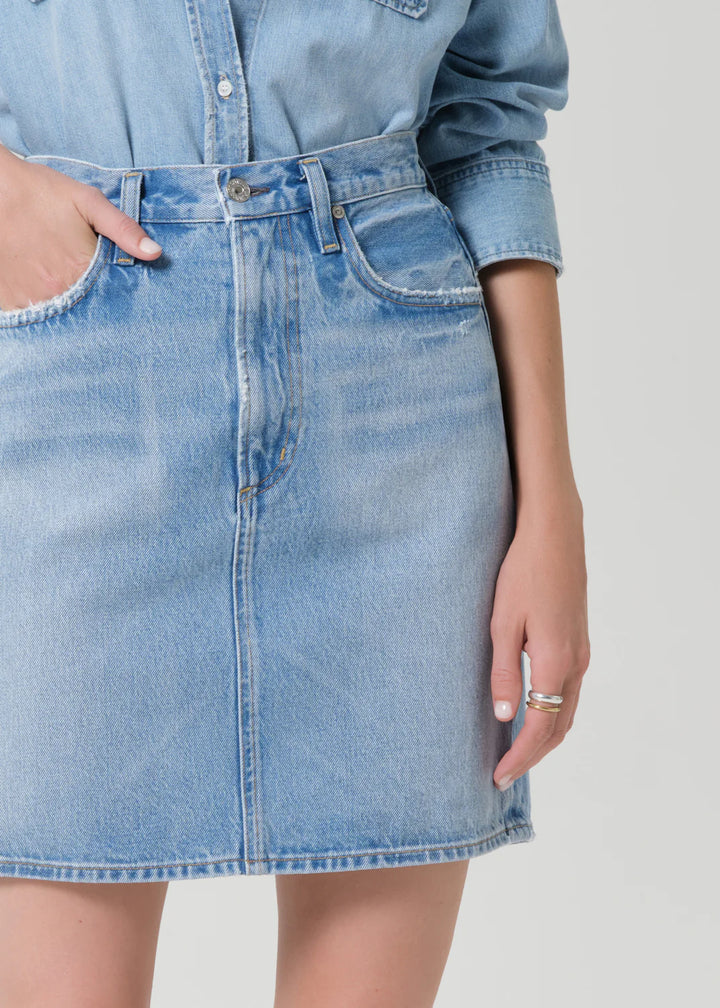 ETTA PENCIL SKIRT IN COQUETTE