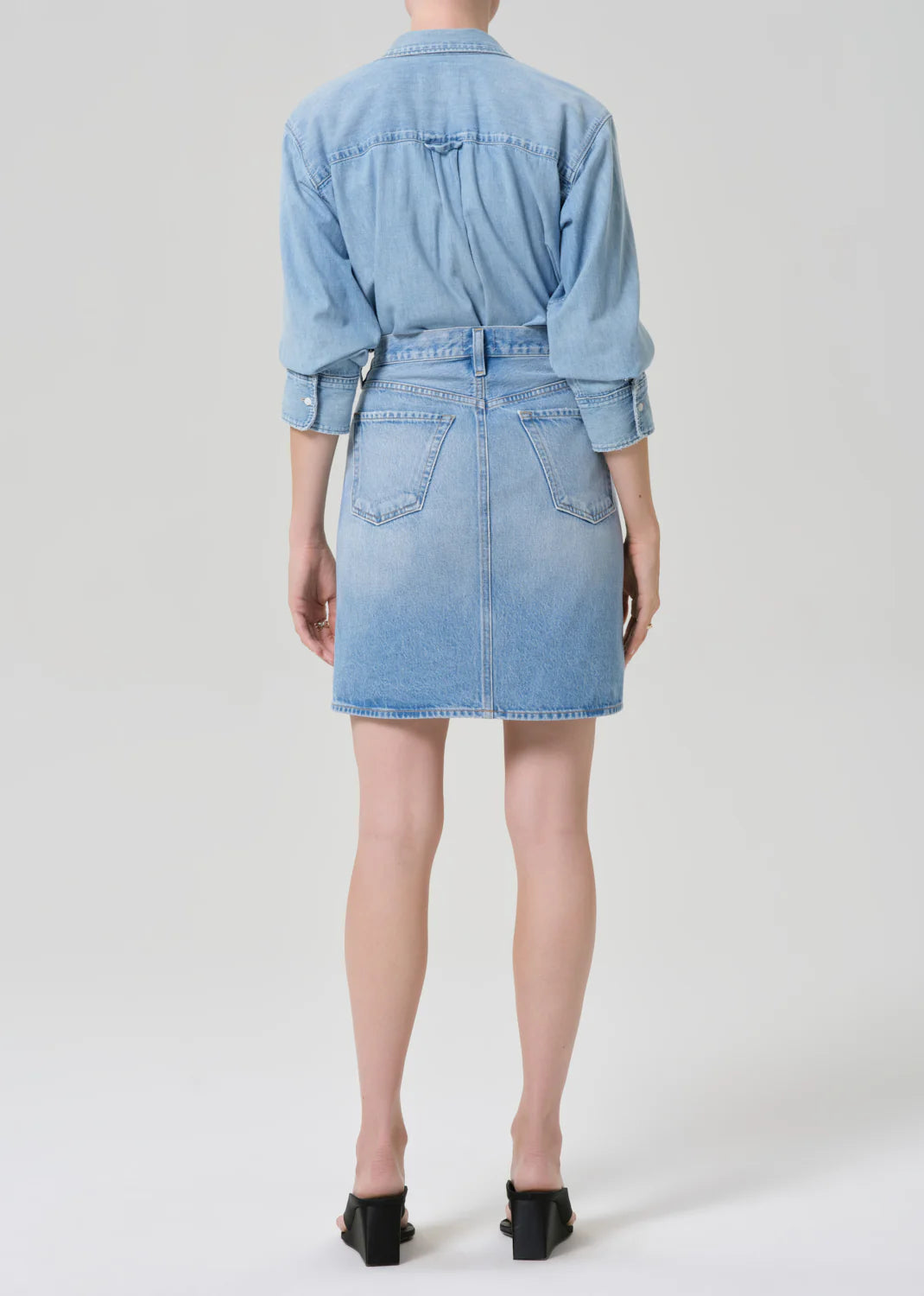 ETTA PENCIL SKIRT IN COQUETTE