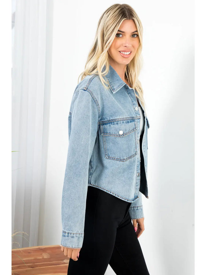 OVERSIZED DENIM JACKET