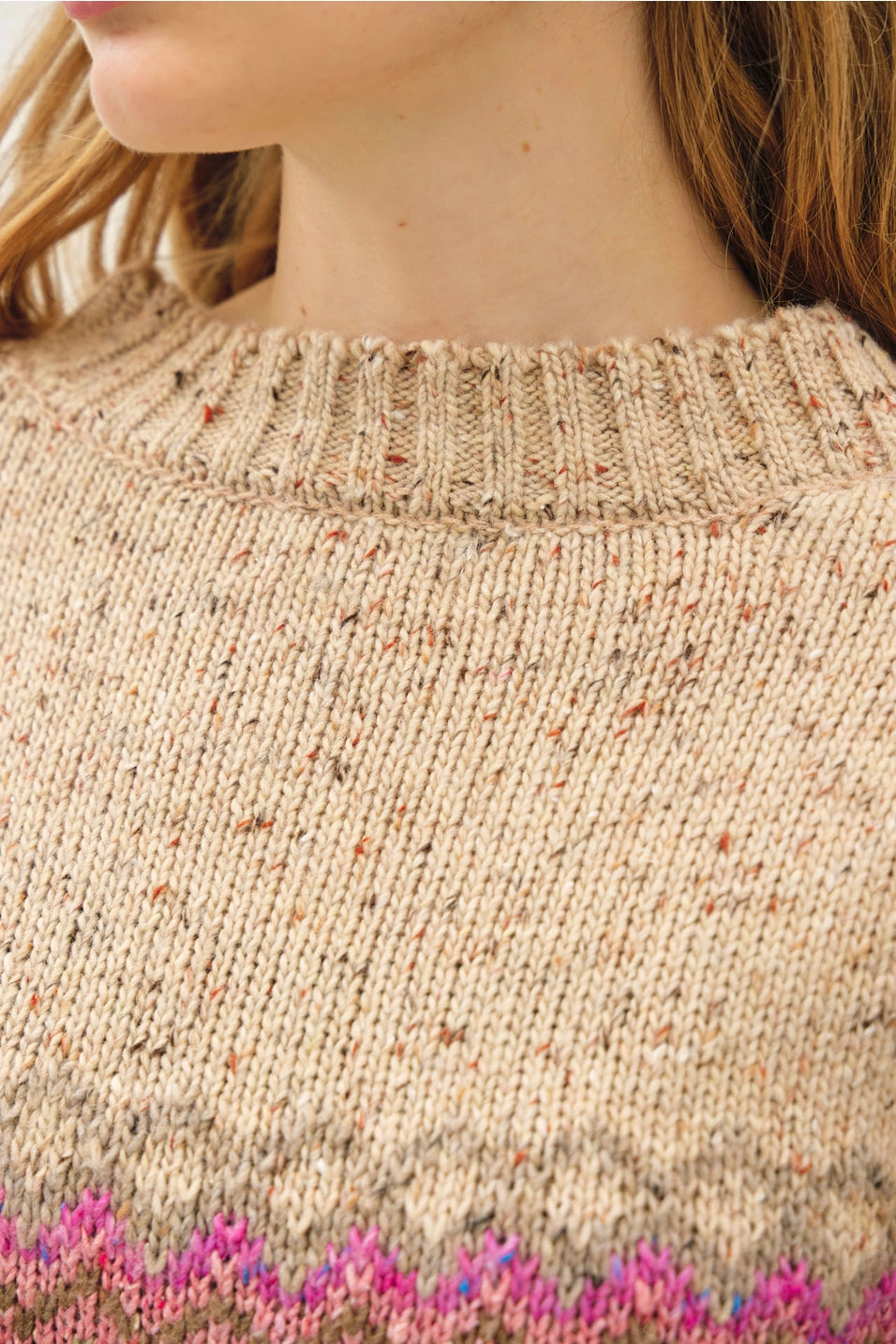 COMO FAIR ISLE MID BLOCK SWEATER