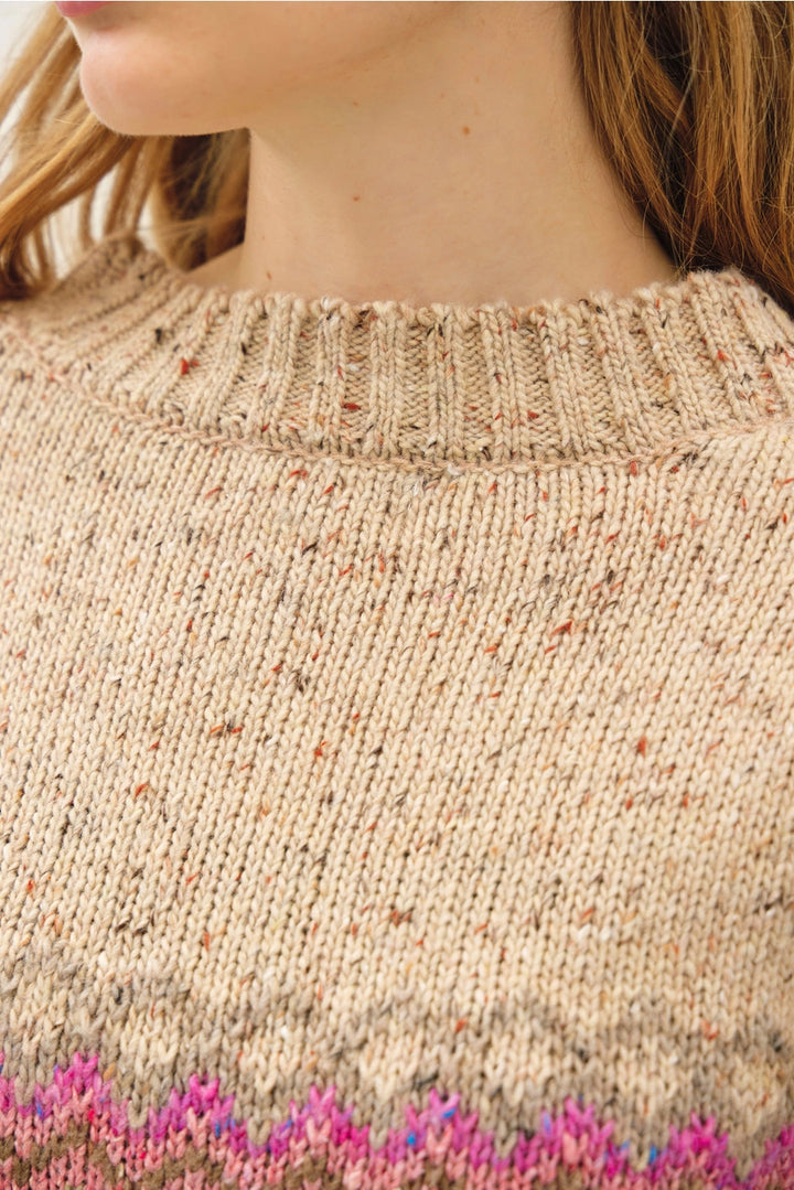 COMO FAIR ISLE MID BLOCK SWEATER