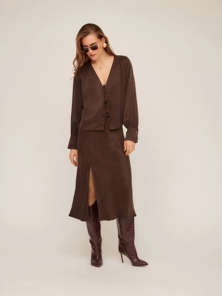 KAYLA BOW DETAIL BLOUSE