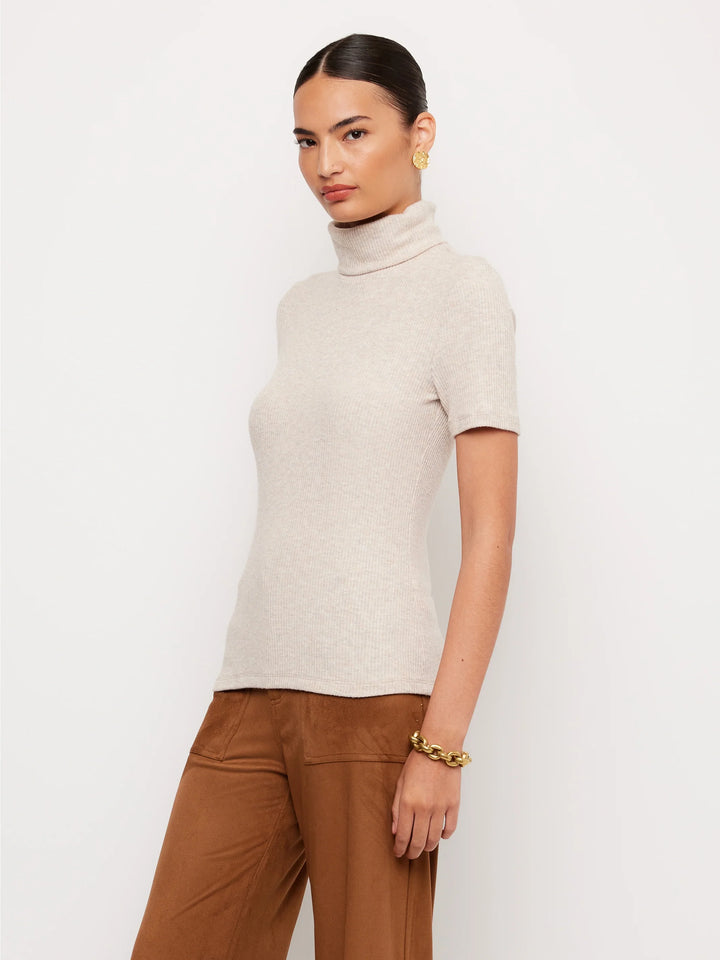 JANA SHORT SLEEVE TURTLENECK