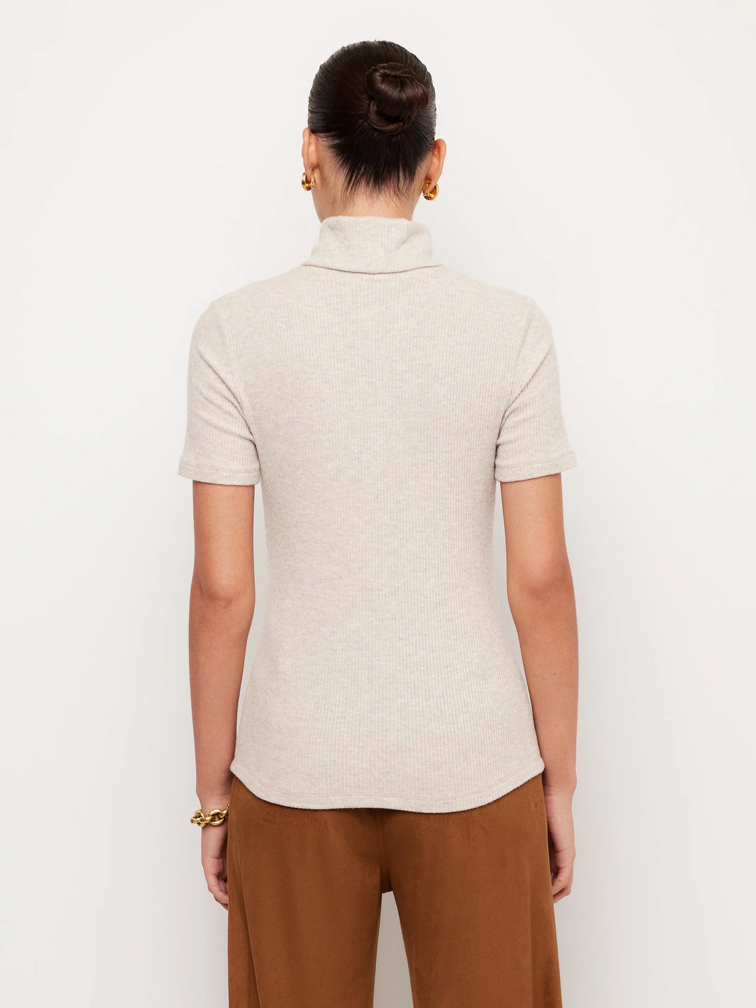 JANA SHORT SLEEVE TURTLENECK