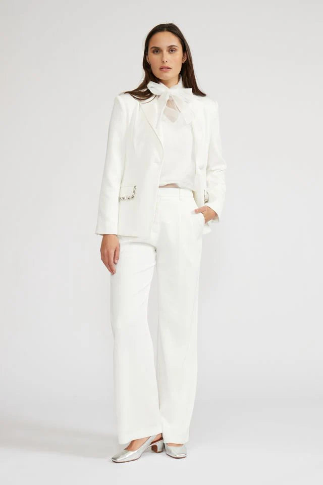 NATASIA SHEER BLOUSE