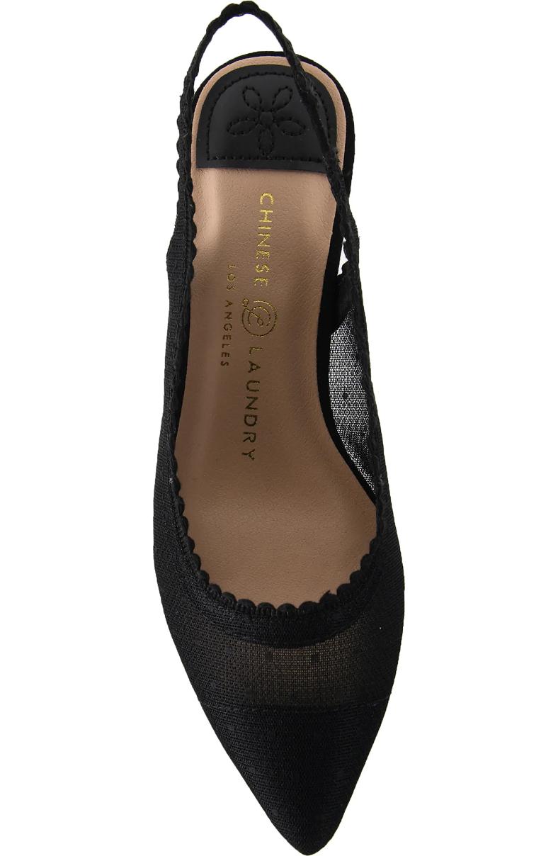 MAYBERRY POINTED TOE SLINGBACK PUMP