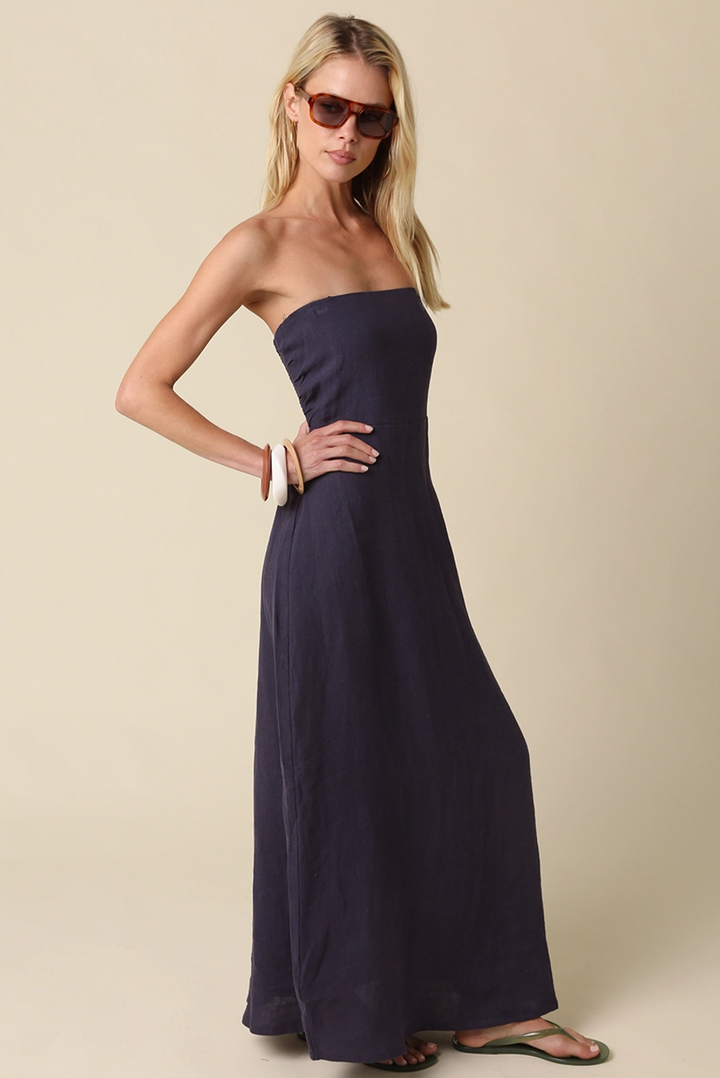 IRISE LINEN MAXI DRESS