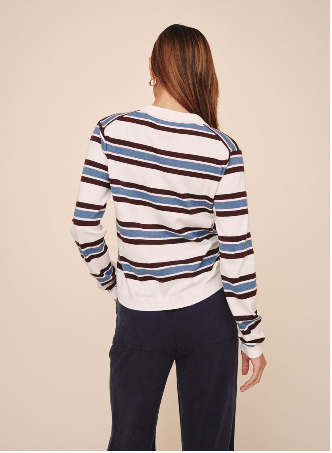 LONG SLEEVE PLACKET PULLOVER