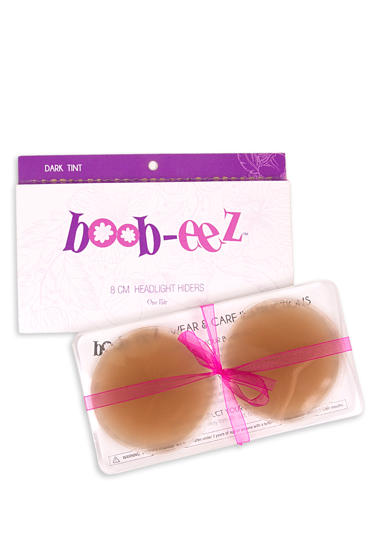 8cm Nipple Covers: Light Tint
