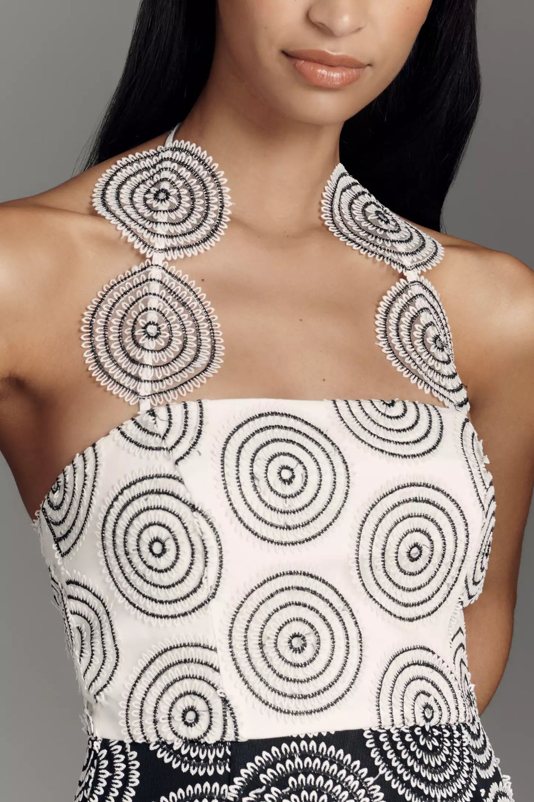 LIA HALTER NECK MINI DRESS