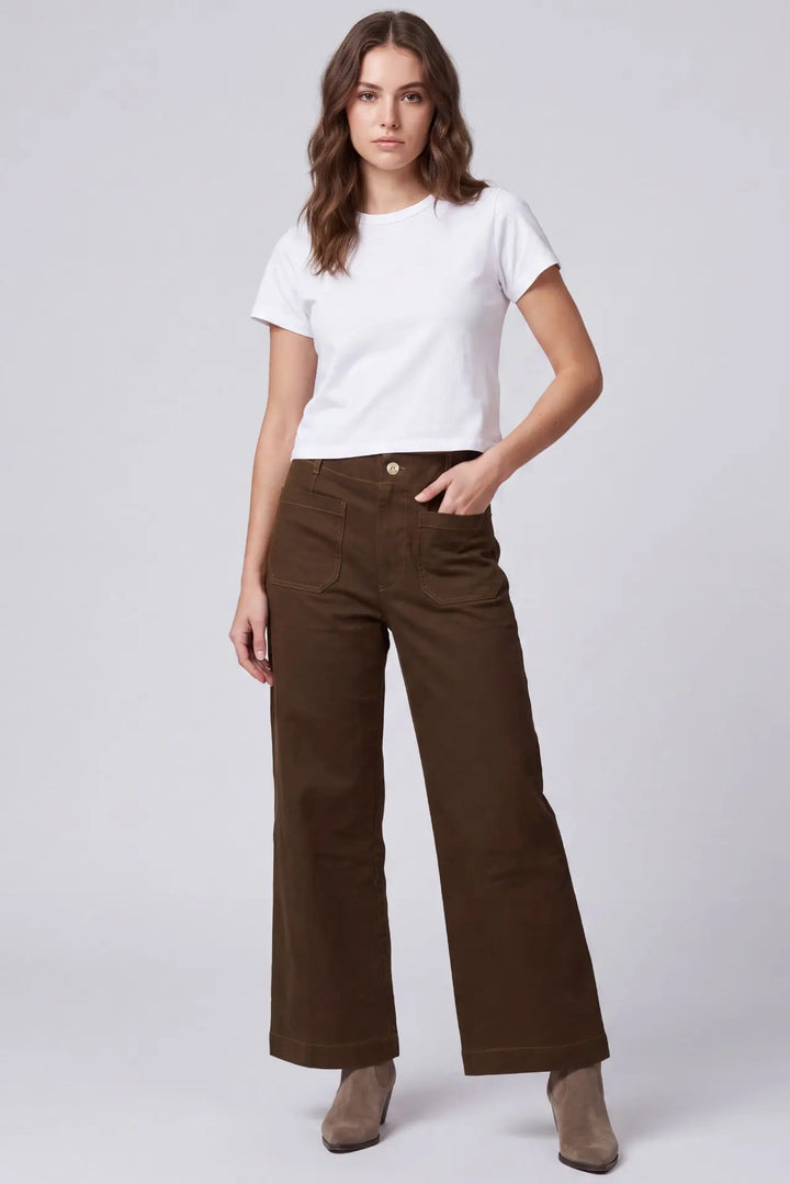 STRETCH LONG PANTS WITH POCKETS