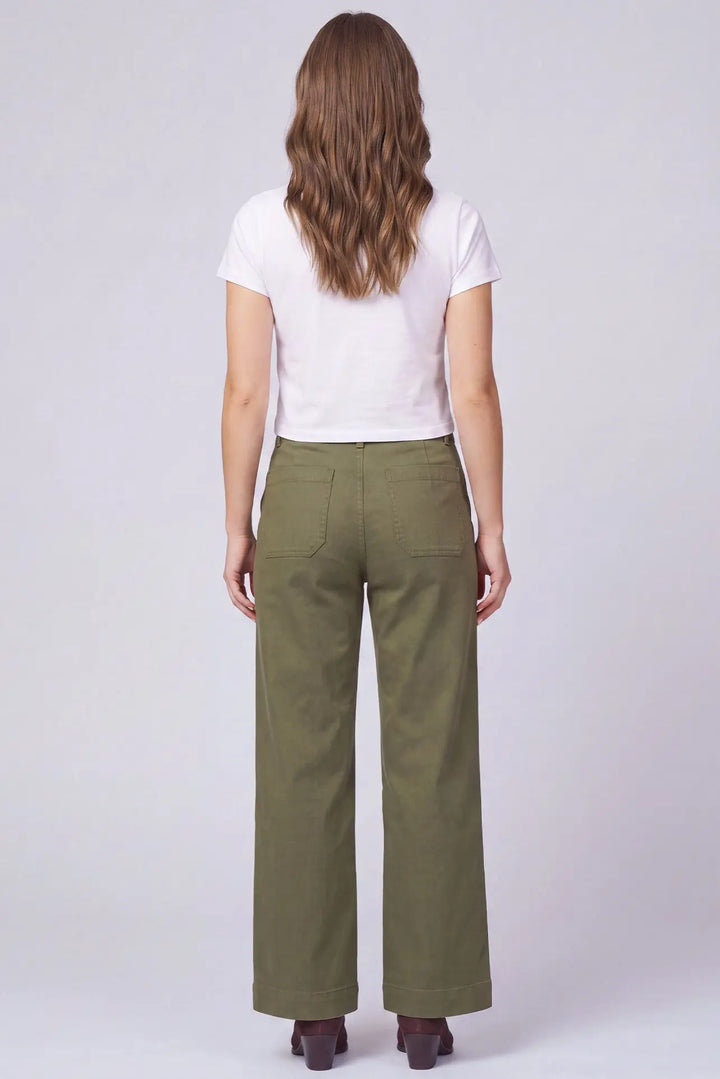 STRETCH LONG PANTS WITH POCKETS