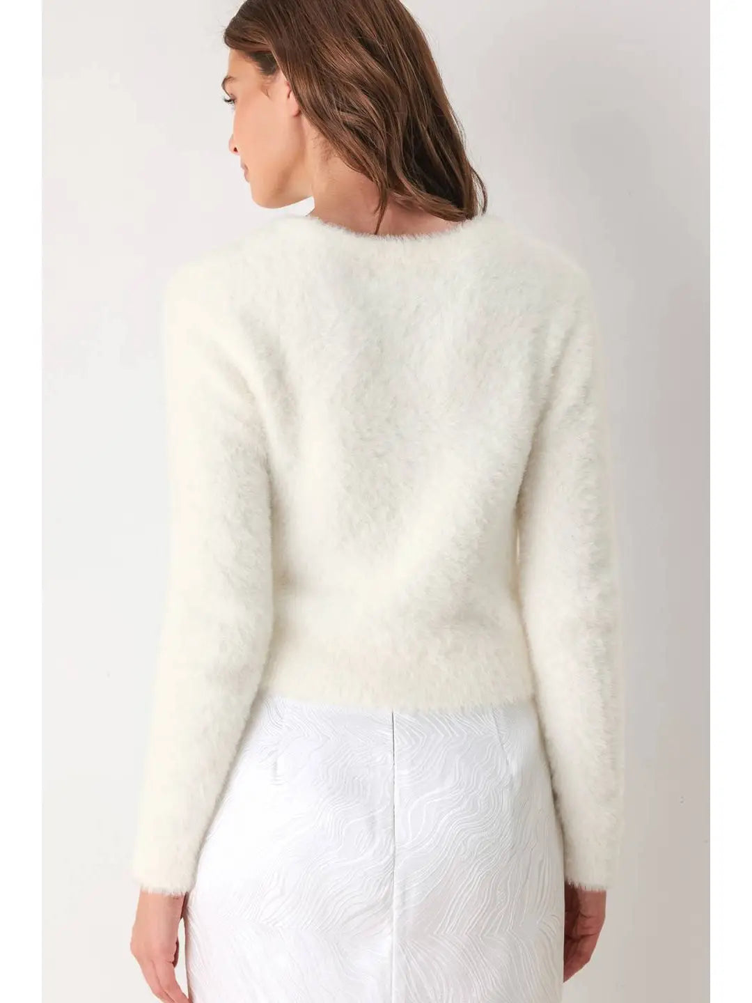 FURRY SWEATER TOP