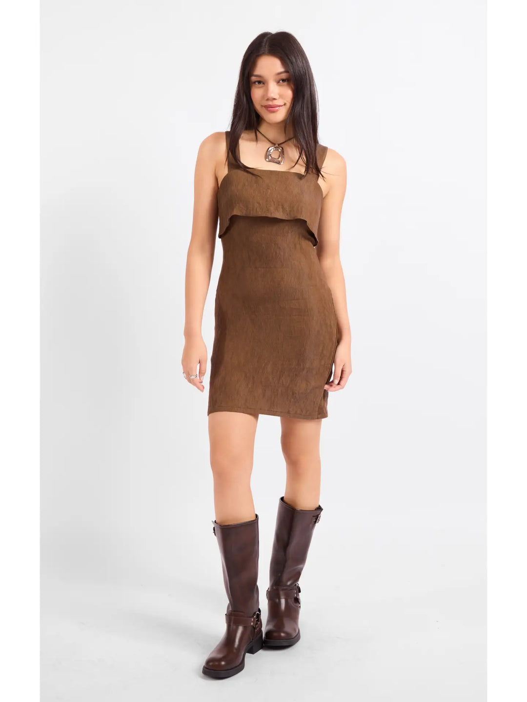 SEPIA SKY MINI DRESS