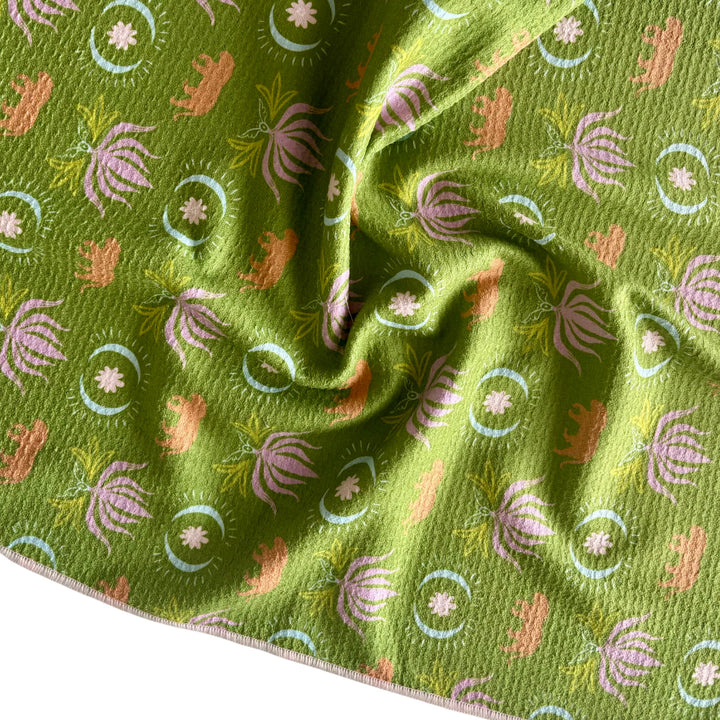 MOON TIGER TEA TOWEL - DOUBLE SIDED