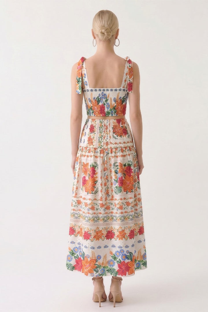 FLOWY MAXI SKIRT