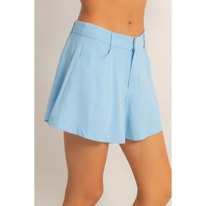 HIGH-WAISTED SHORTS