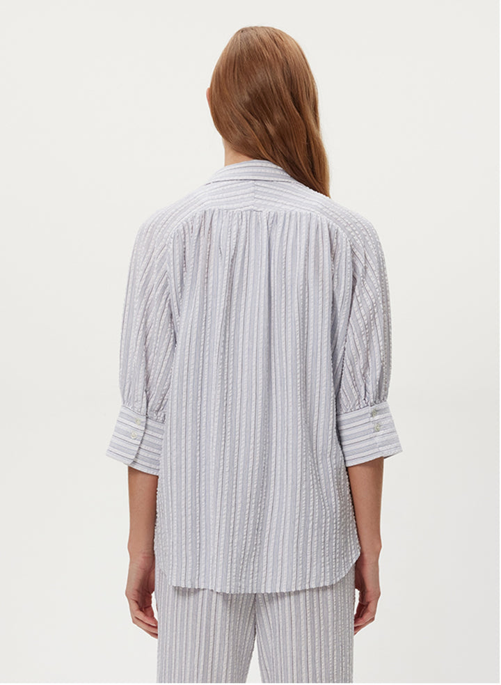 CATHERINE PUFF SLEEVE BUTTON UP