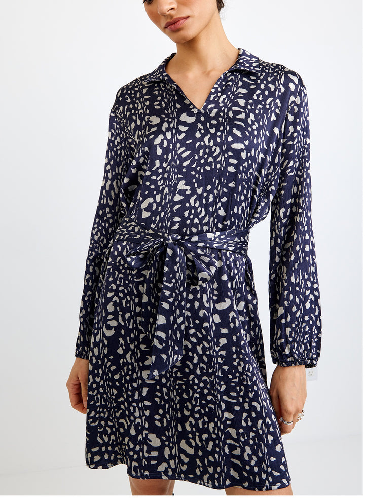 ELASTIC WAIST TUNIC DRESS