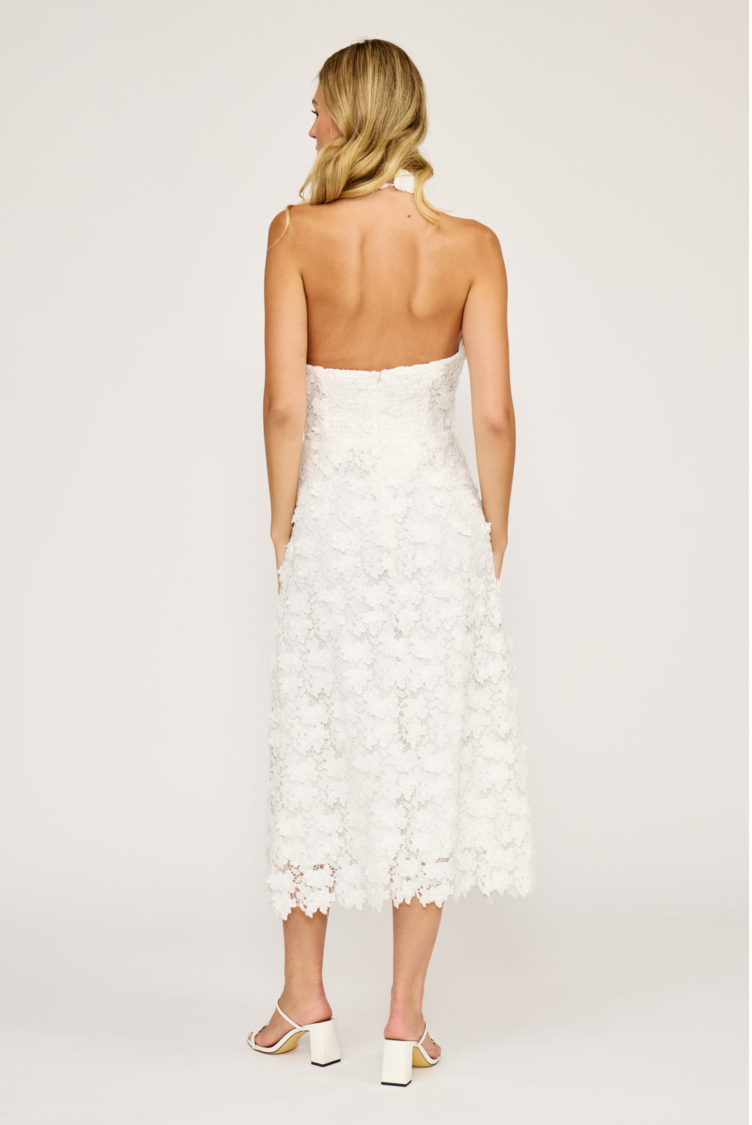 SERAFINA HALTER DRESS