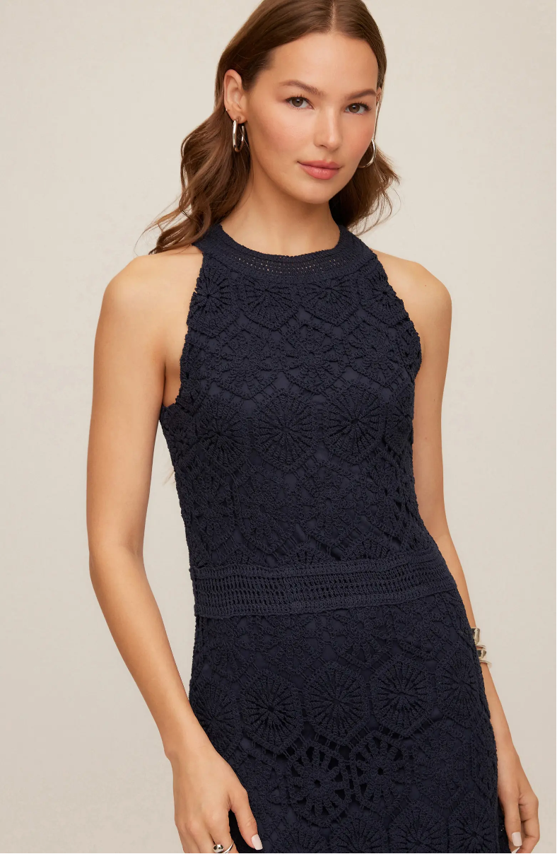 LONDYN CROCHET DRESS