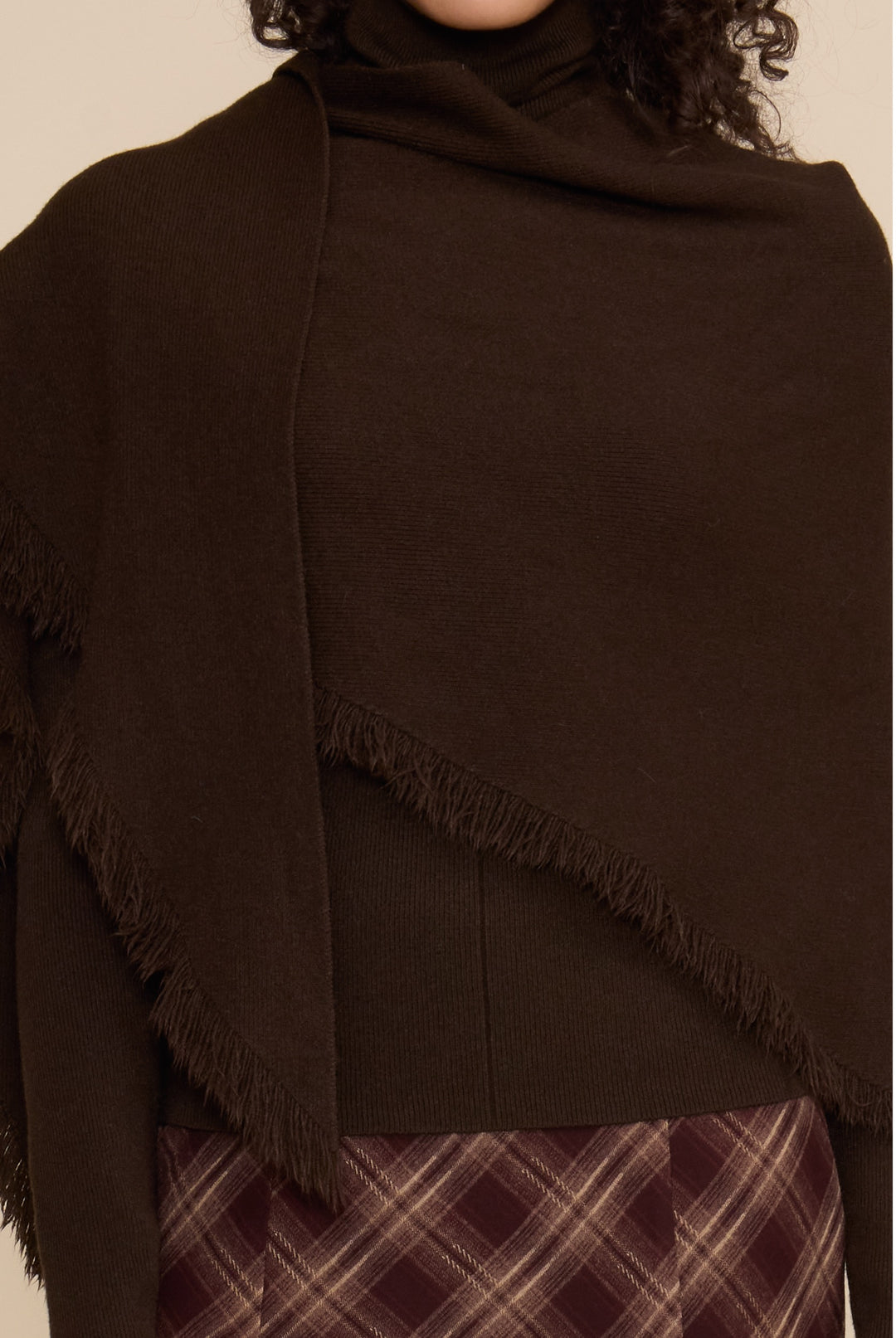 MURPHY SCARF SWEATER
