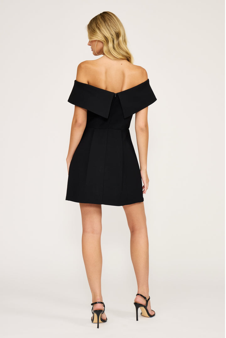 ERIN OTS MINI DRESS