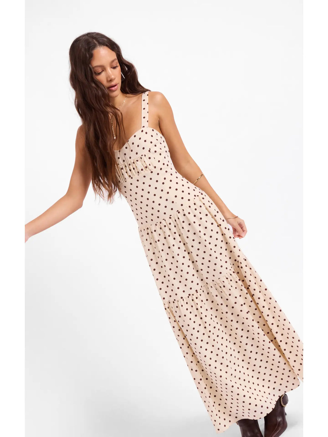 BLOWING KISSES MAXI DRESS