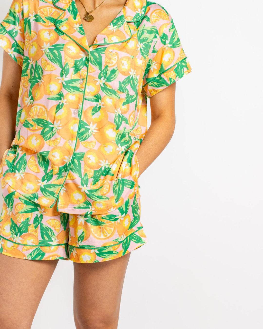 ORANGE GROVE PJ SET