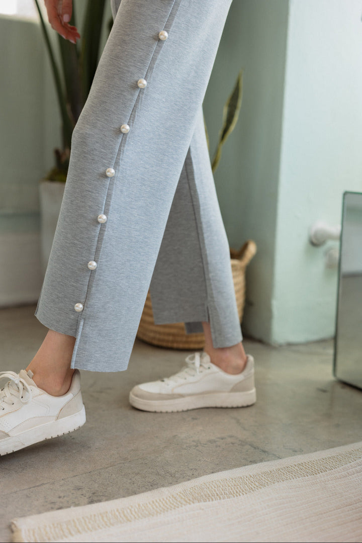 Farrah French Scuba Pearl Pant