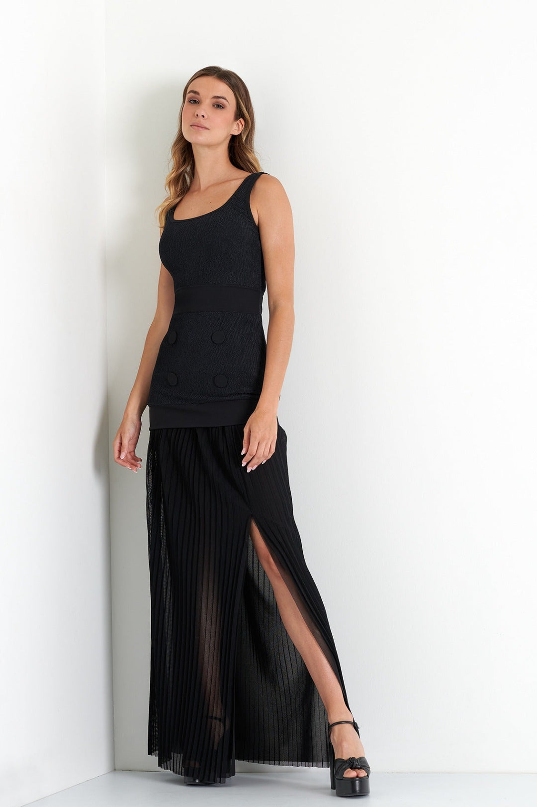 Long Maxi Cover-Up Skirt - 52233-48-800
