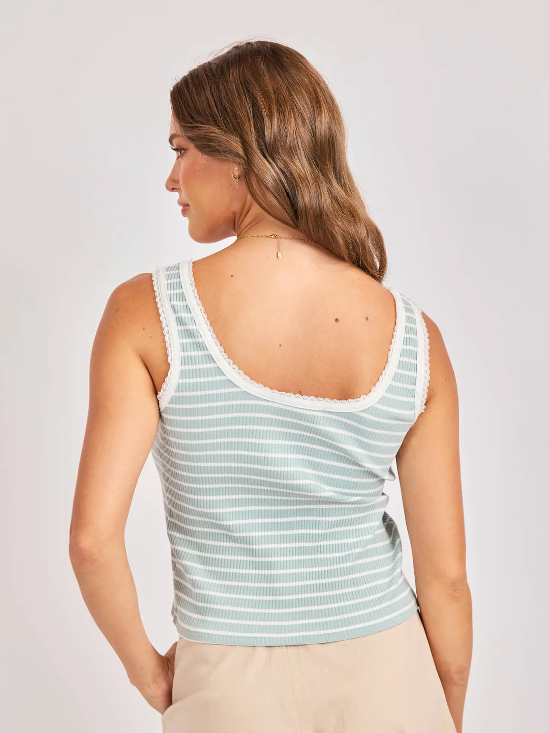 DEJAVU STRIPE TANK