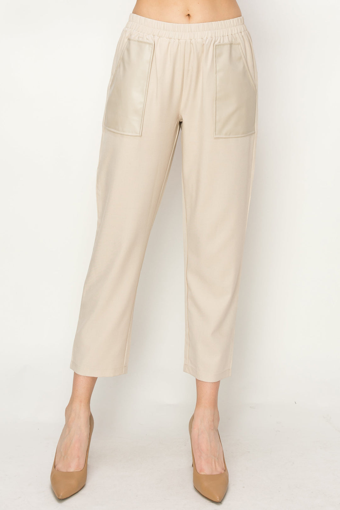 Willette Pant with Leather Pockets