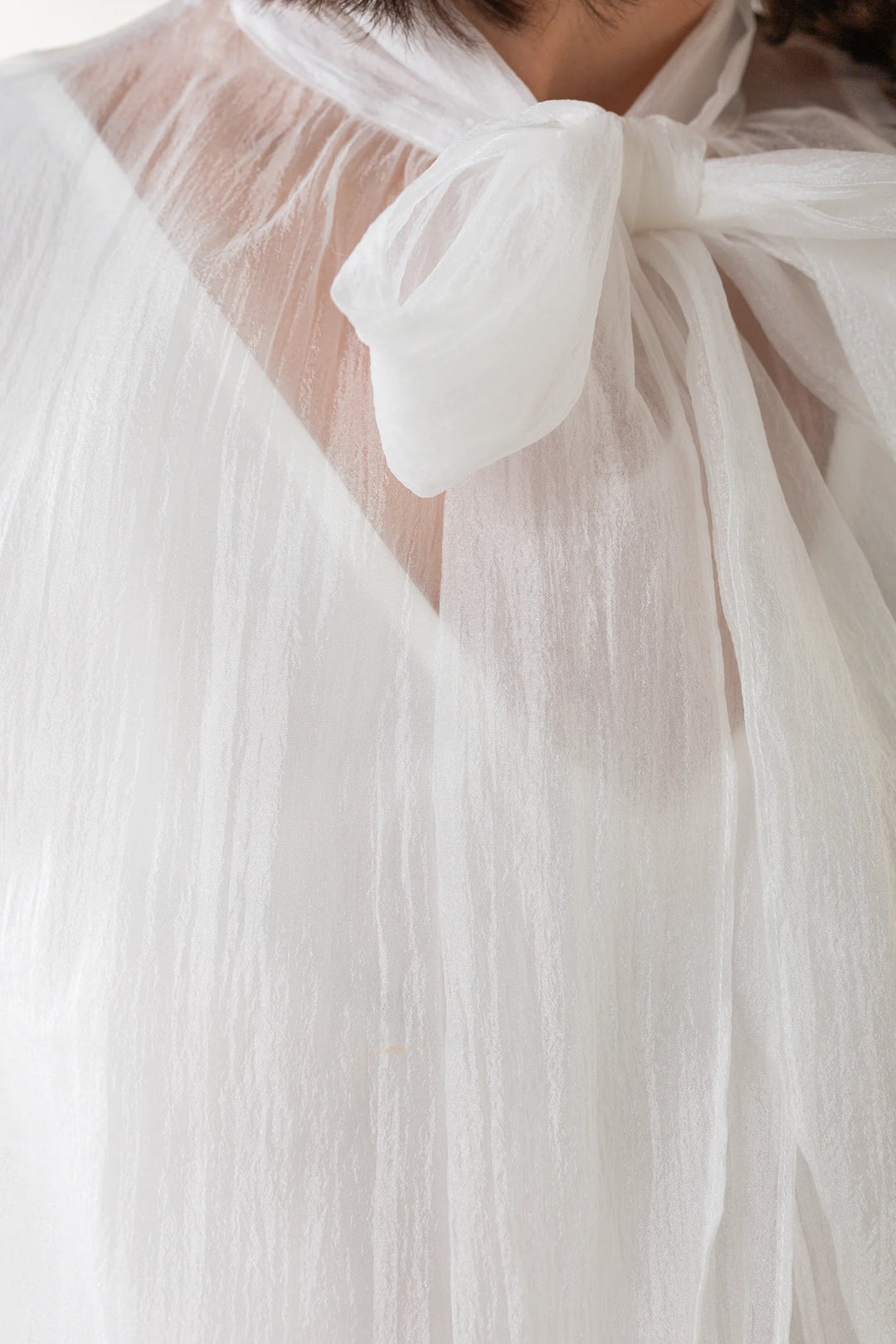 NATASIA SHEER BLOUSE