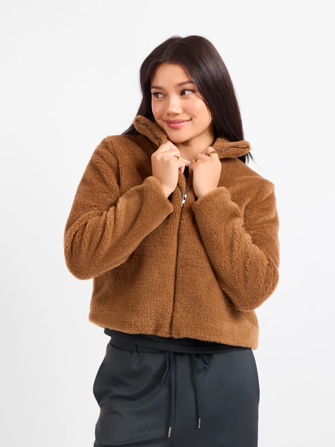 TEDDY FAUX FUR JACKET