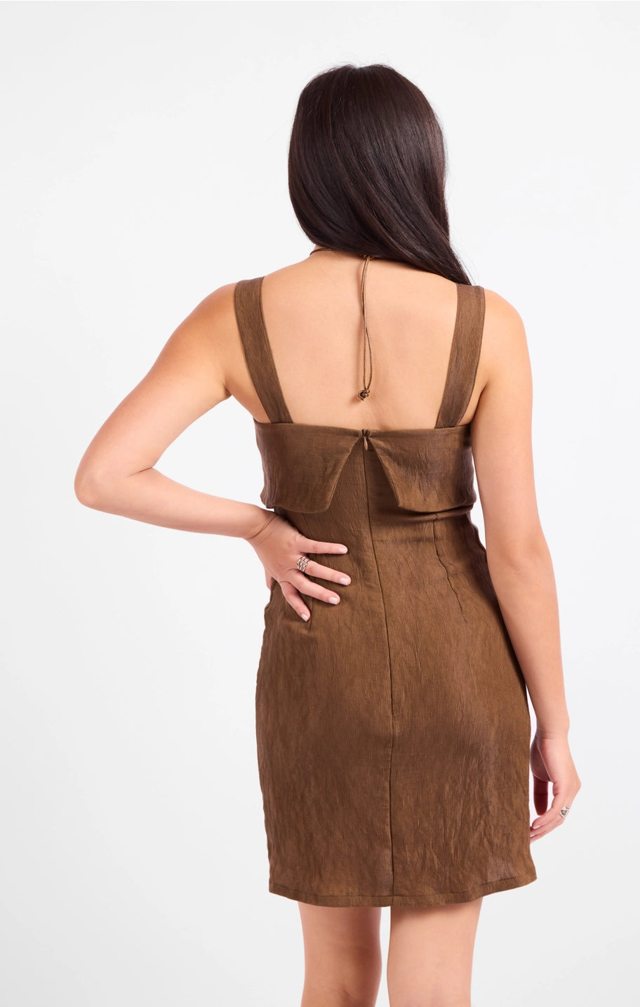 SEPIA SKY MINI DRESS