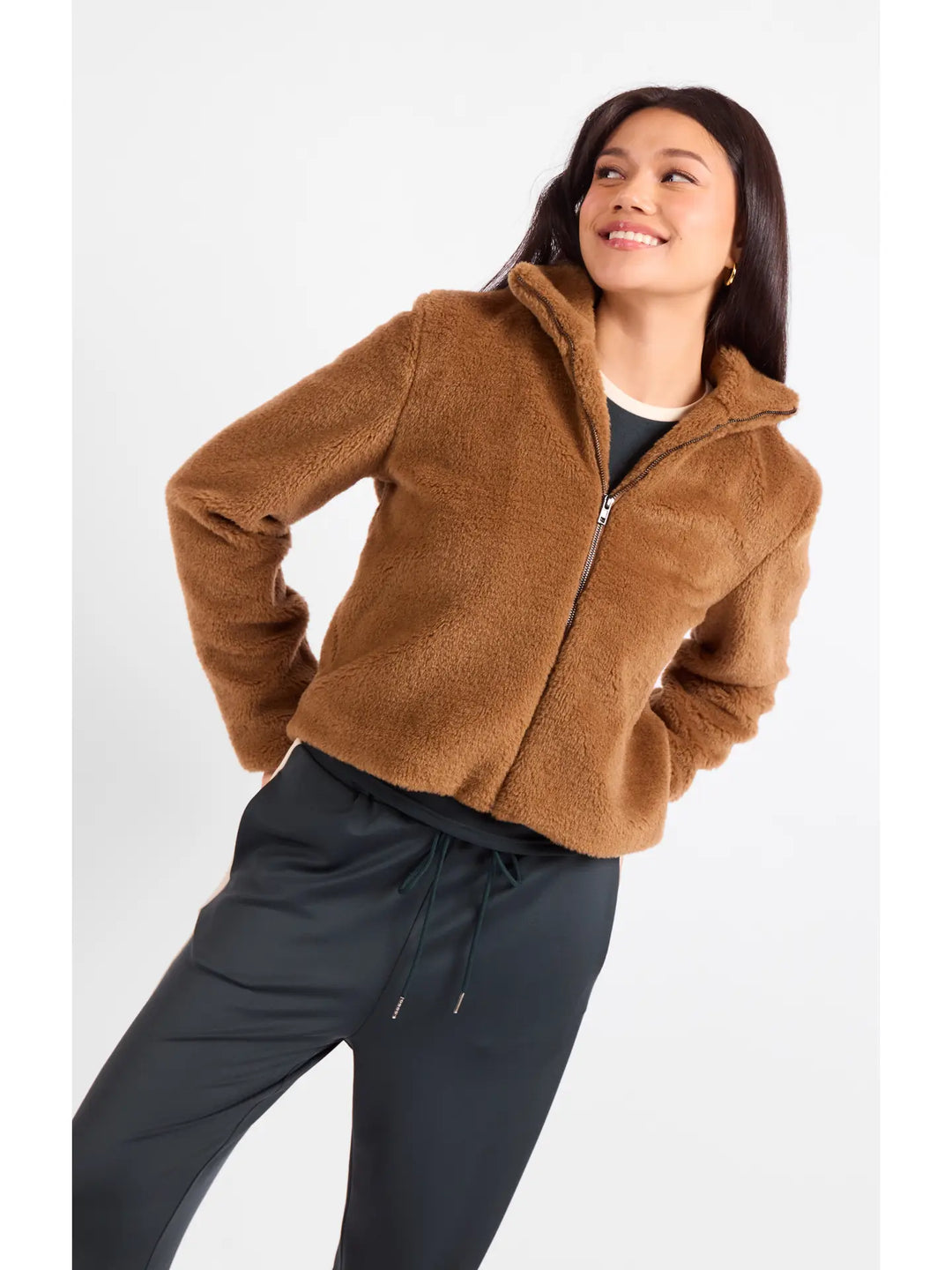 TEDDY FAUX FUR JACKET