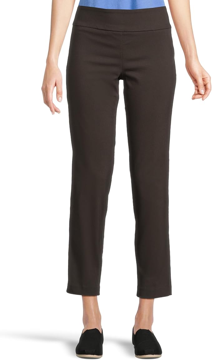 ANKLE PANTS WITH BACK SLIT