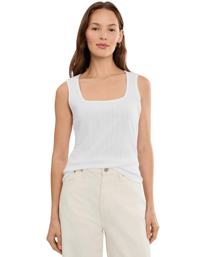PERLA SOFT SQUARE NECK TANK