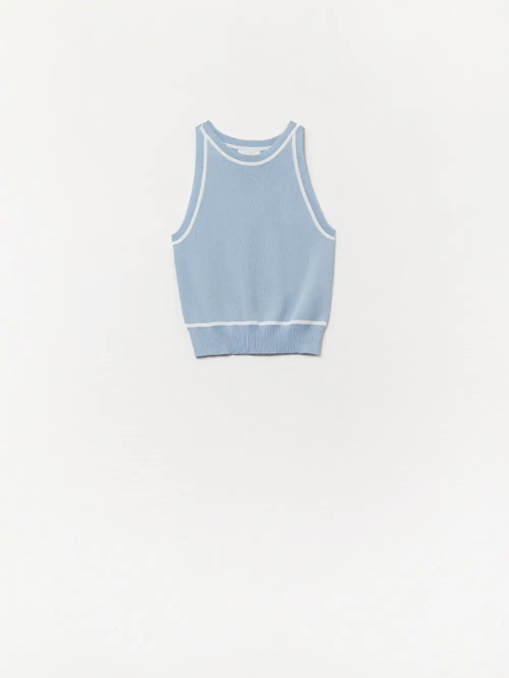 SLEEVELESS SWEATER