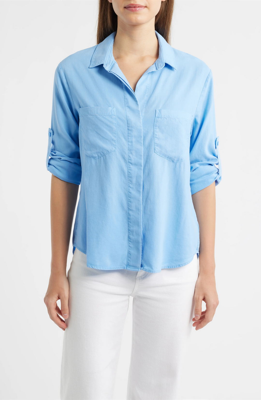 SPLIT BACK BUTTON DOWN