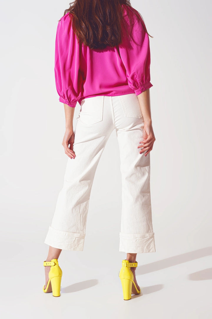 STRAIGHT LEG JEANS