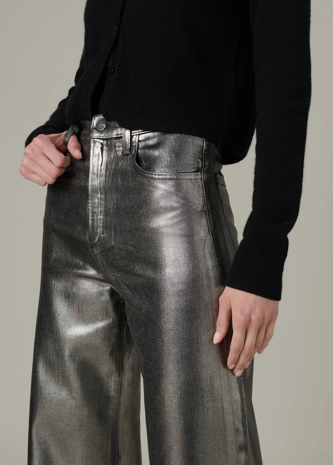 THE MIA WIDE LEG ANKLE FOIL