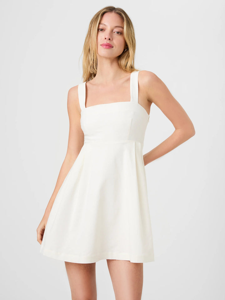 ASPEN LINEN BABYDOLL MINI DRESS