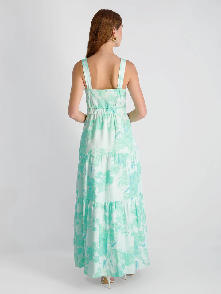 COOPER LINEN SOPHIE FLEUR MAXI DRESS