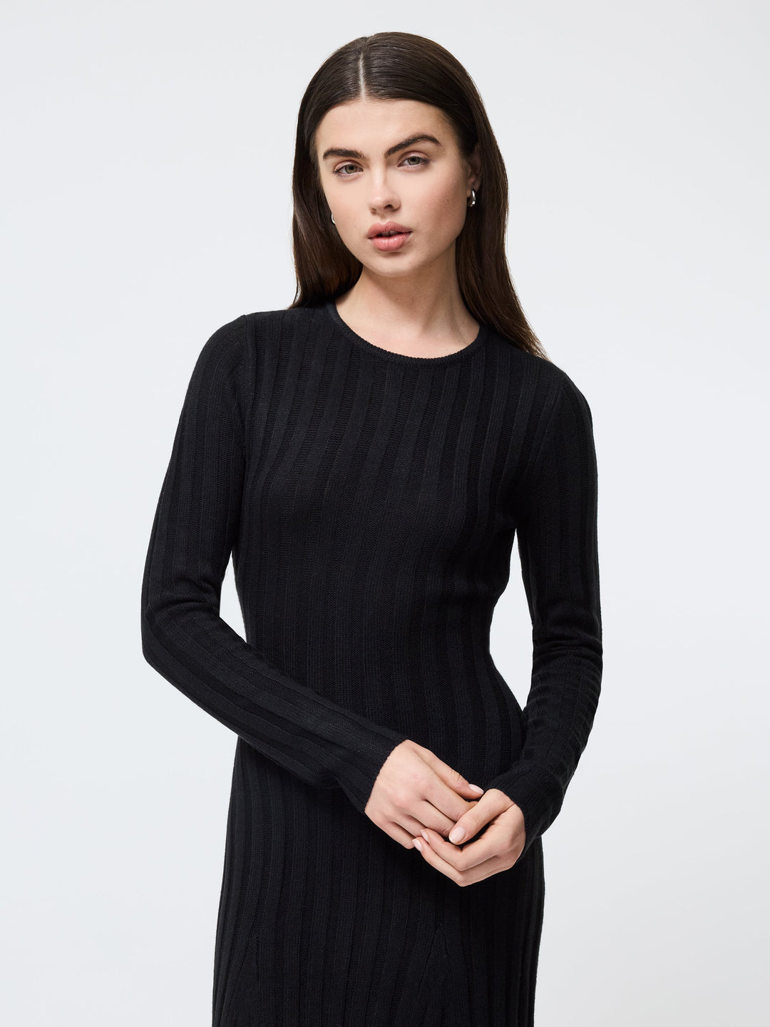 Babysoft Long Sleeve Midi Dress