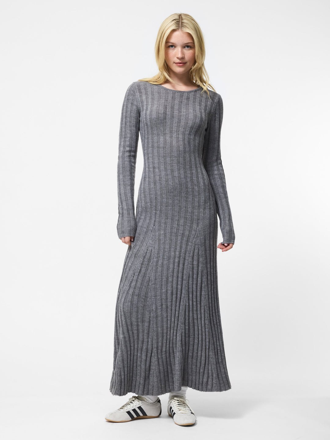 Babysoft Long Sleeve Midi Dress