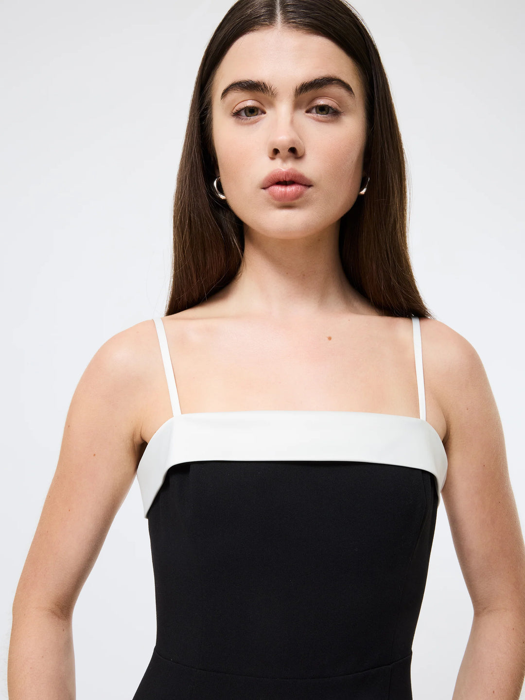 AZRA TWILL SLEEVELESS MINI DRESS